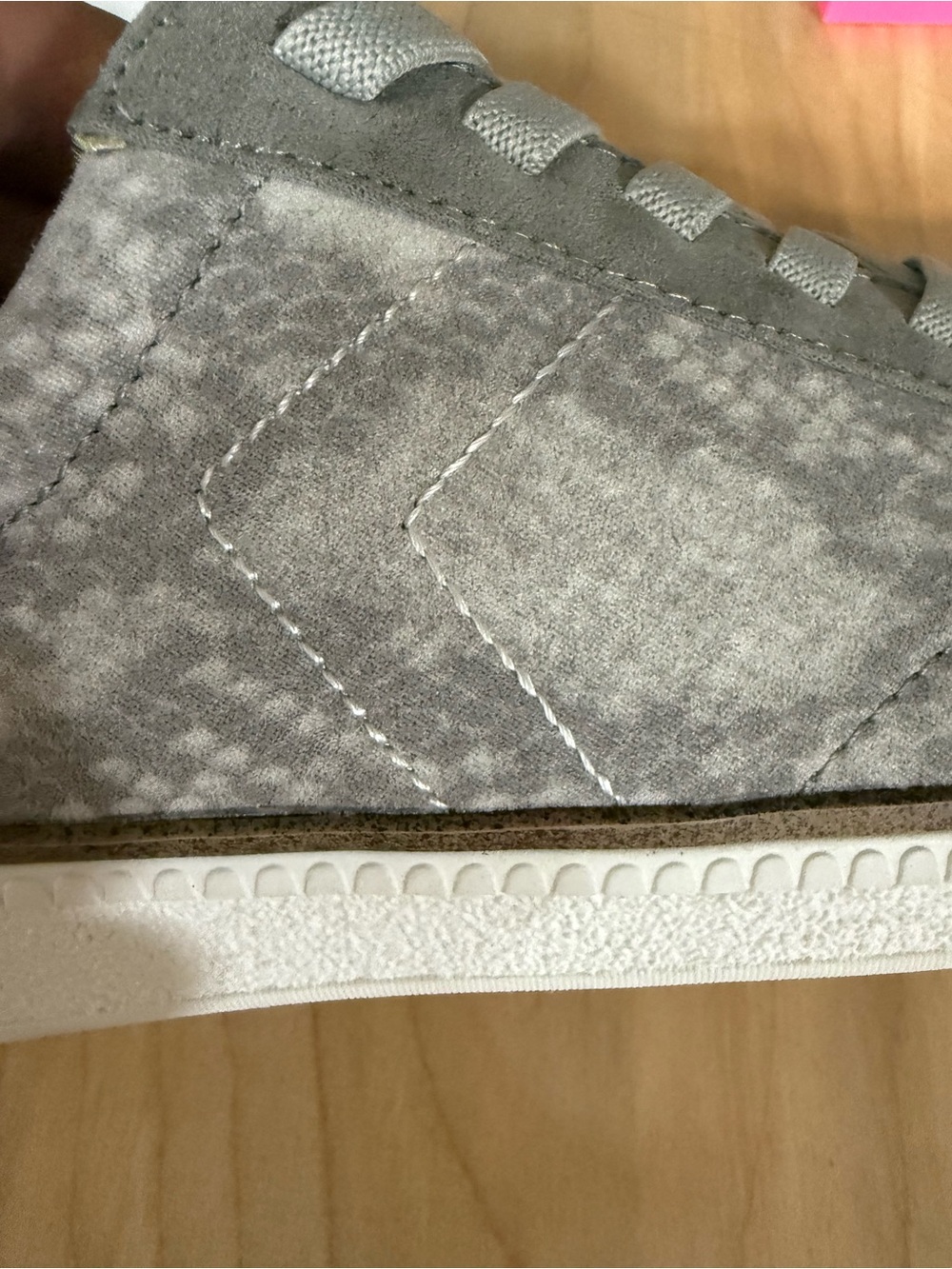 Dr. Scholl's Women's Light Gray Snake-Print Lifestyle slip in Sneakers - Picture 4 of 11
